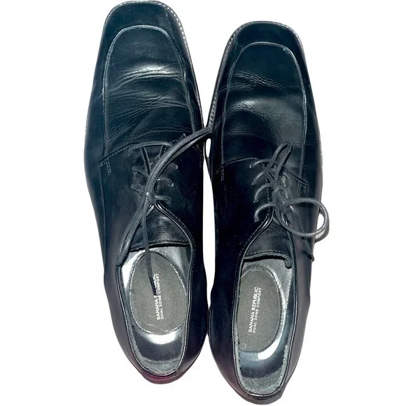 Banana Republic | Shoes | Banana Republic Leather Dress Shoes Black Oxford  Leather Lace Up Size 1 | Poshmark